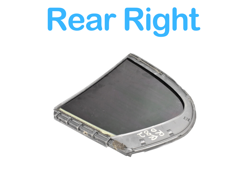 Load image into Gallery viewer, 06-11 Lexus GS300 GS350 Rear Right Side Door Quarter Glass Window 6818830180 Oem
