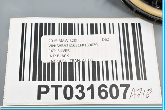 12-16 BMW F30 320i 328i 335i Rear Left Door Audi Speaker 6513 9264944-04 Oem