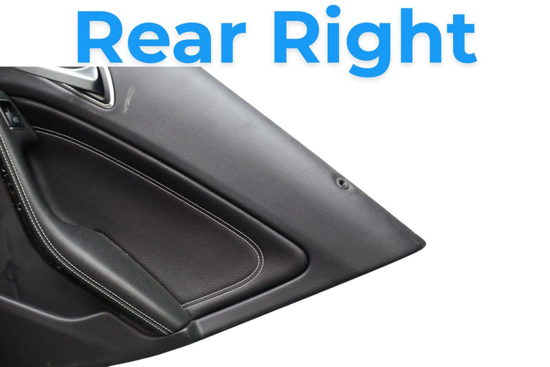 Load image into Gallery viewer, 14-19 Mercedes W117 CLA250 Rear Right Side Interior Door Trim Panel Cover Oem
