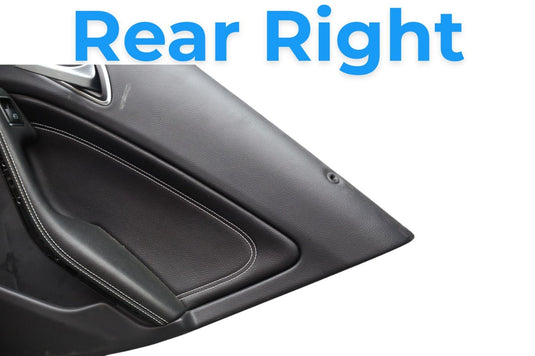 14-19 Mercedes W117 CLA250 Rear Right Side Interior Door Trim Panel Cover Oem