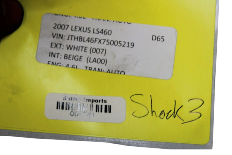 Load image into Gallery viewer, 2007 - 2012 LEXUS LS460 RWD FRONT LEFT SHOCK ABSORBER STRUT &amp; COIL SPRING OEM
