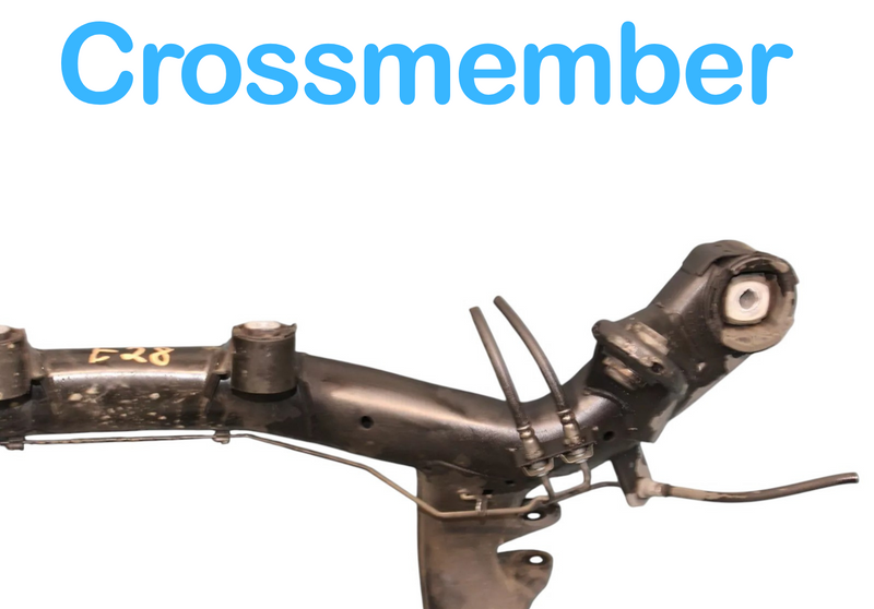 Load image into Gallery viewer, 12-15 BMW X1 Rear Suspension Subframe Crossmember Support Black 33316792474 Oem
