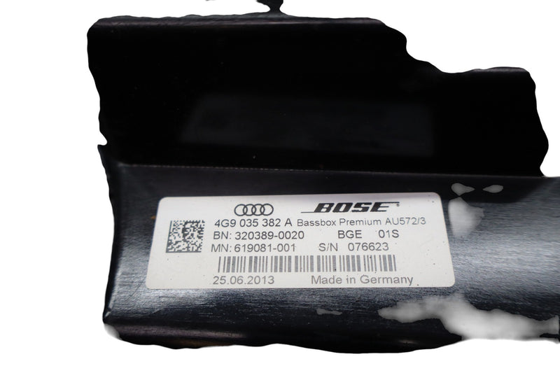Load image into Gallery viewer, 12-17 Audi A7 Quattro Rear Trunk Speaker Subwoofer Assembly 4G9035382 Oem
