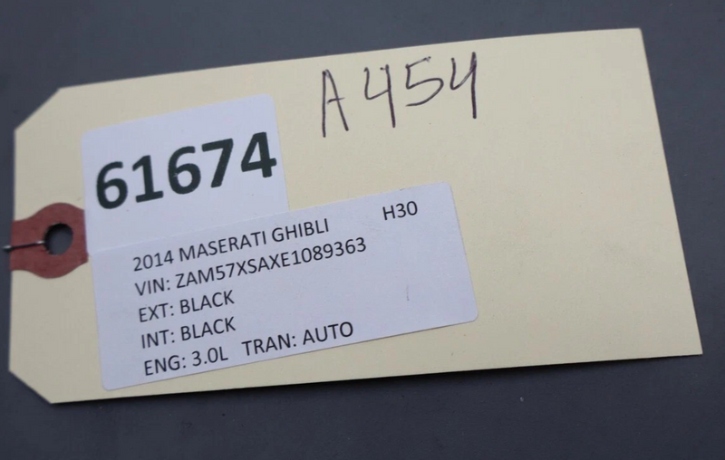 Load image into Gallery viewer, 14-17 Maserati Ghibli Gauge Dash Speedometer Cover Trim Pad Black 670010828 Oem
