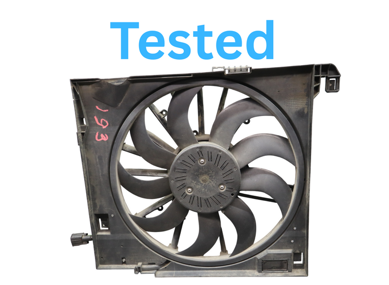 Load image into Gallery viewer, 10-19 Jaguar X351 XJ XKR Engine Motor Cooling Radiator Fan Assembly Oem
