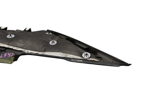 06-13 Bentley Continental Flying Spur Rear Left C-Pillar Cover Trim Black Oem