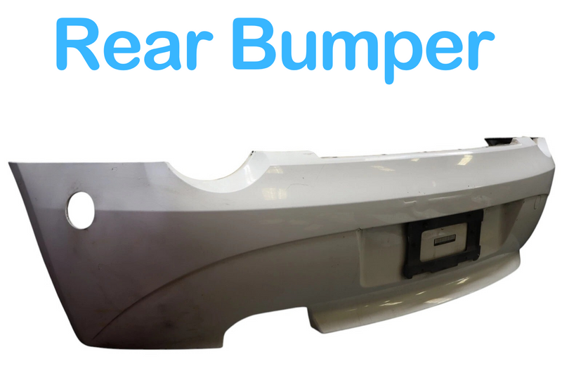 Load image into Gallery viewer, 03-05 BMW E85 E86 Z4 Rear Bumper Cover Panel Assembly White 51127055468 Oem

