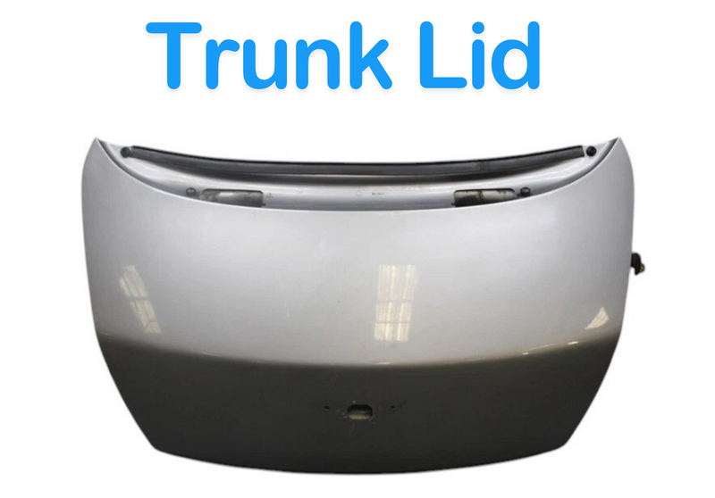 Load image into Gallery viewer, 03-10 Bentley Continental GT Coupe Trunk Lid Shell Panel Assembly Gray Oem

