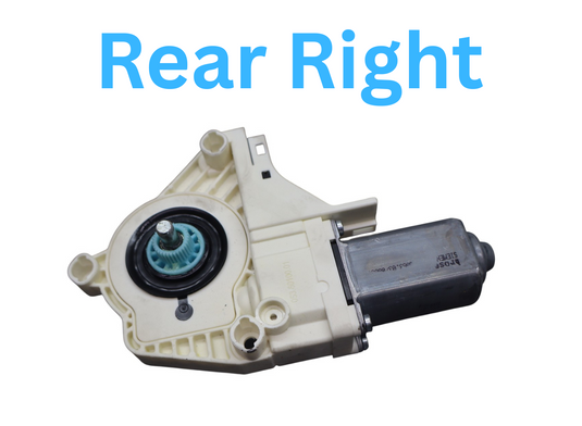 06-09 Land Rover Range Rover Rear Right Side Window Regulator Motor Oem