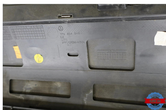 11-17 Volkswagen Touareg Rear Left Driver Side Lower Door Molding 7P6854949H Oem