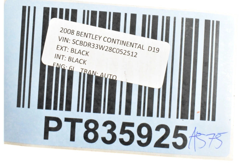 Load image into Gallery viewer, 07-11 Bentley Continental Rear Left Quarter Window Weather Seal Molding OEM
