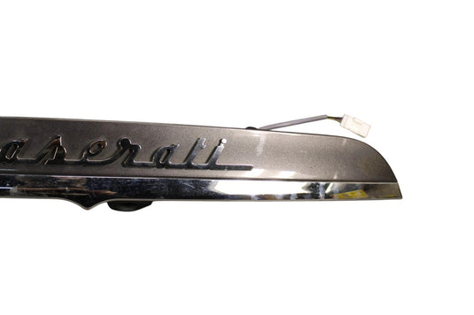 14-17 Maserati Ghibli Trunk Deck Lid License Light Lamp Molding Cover 670010759