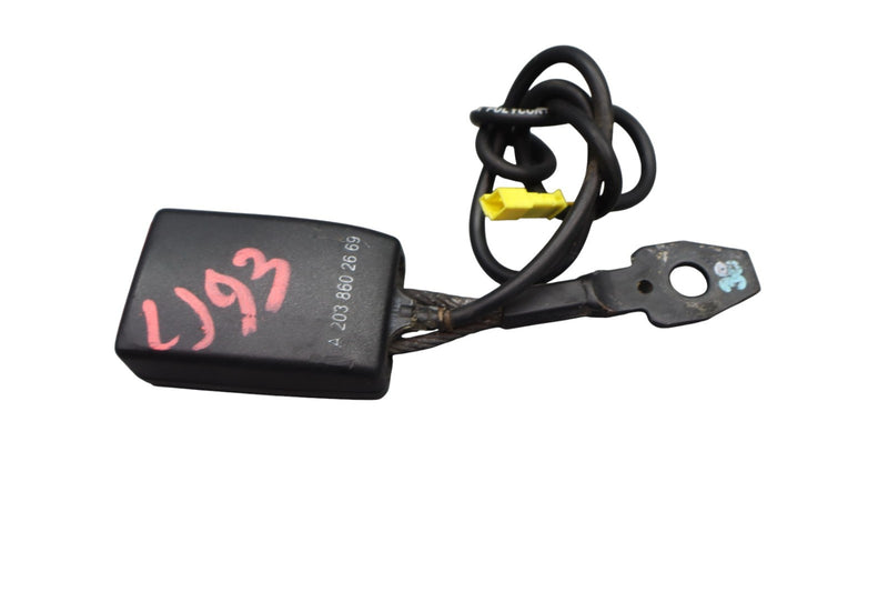 Load image into Gallery viewer, 03-09 Mercedes CLK55 AMG CLK350 W209 Front Left Side Seat Belt Buckle Black Oem
