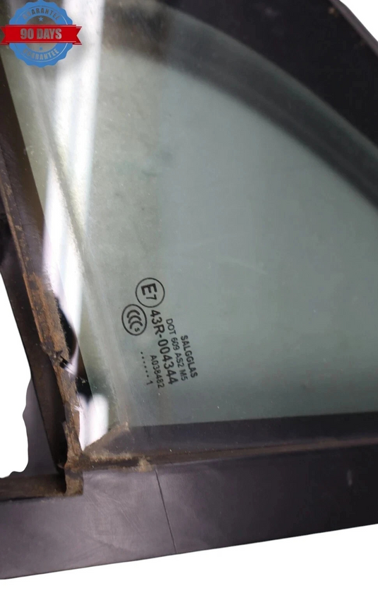 11-17 Volkswagen Touareg Front Left Driver Side Door Quarter Auto Vent Glass Oem
