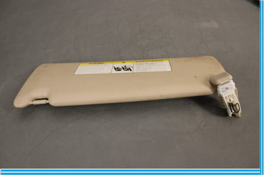 12-18 BMW 320i 328i F30 Right Passenger Side Upper Sun Visor W/ Mirror Oem