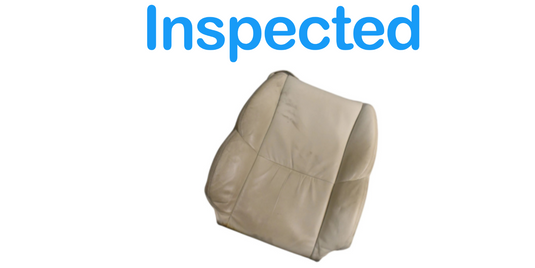 02-05 Lexus SC430 Front Right Passenger Side Upper Seat Cushion Leather OEM