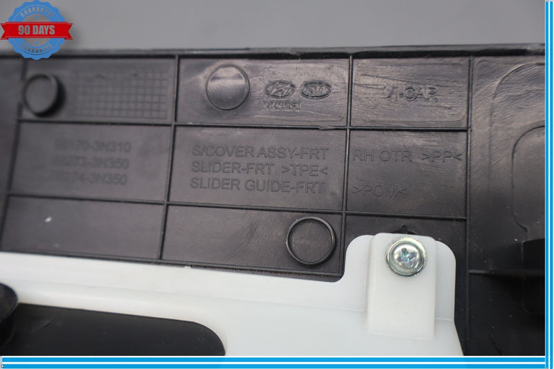 Load image into Gallery viewer, 11-13 Hyundai Equus SIG Front Right Side Seat Outer Finish Panel Trim Oem
