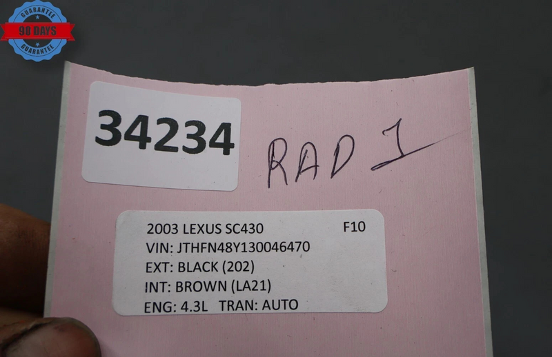 Load image into Gallery viewer, 02-10 Lexus SC430 AC A/C Air Conditioning Condenser Assembly Unit 8846024091 OEM
