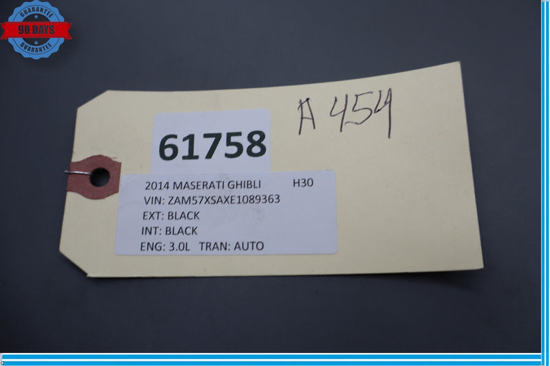 Load image into Gallery viewer, 14-17 Maserati Ghibli Front Right Lumbar Power Seat Switch Control Module Oem
