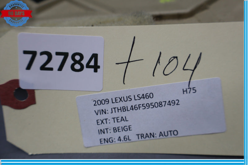 Load image into Gallery viewer, 07-09 Lexus LS460 LS600h Front Right Side Kick Panel Cover Trim Cover Oem
