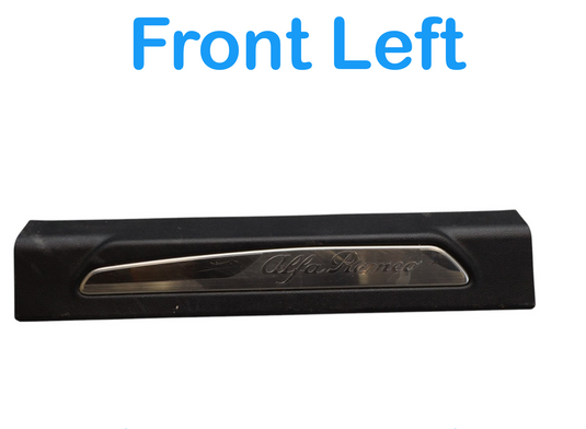 17-23 Alfa Romeo Giulia Front Left Side Door Sill Scuff Plate Trim Cover Oem