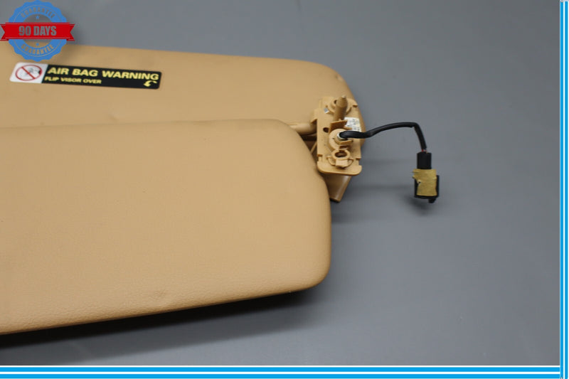 Load image into Gallery viewer, 08-10 Porsche Cayenne Right Passenger Side Interior Sun Visor 7L5857552 Tan Oem
