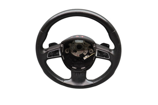 09-12 AUDI A4 A4 Quattro Front Steering Wheel Assembly W/ Control Switches Oem