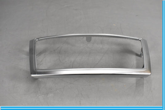 13-16 Mercedes GL450 X166 Dash Panel Center Bezel Cover Trim Chrome Oem