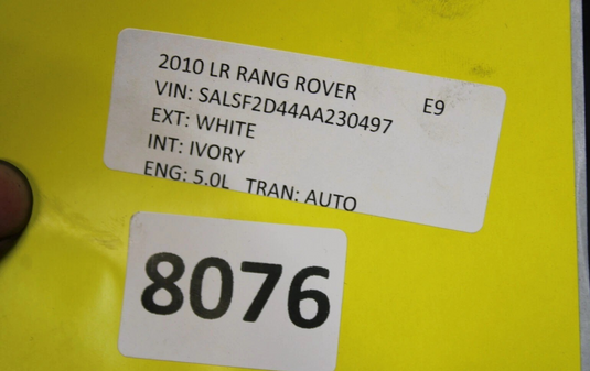 06-13 Land Range Rover Sport Power Steering Rack & Pinion Assembly LR031744 Oem