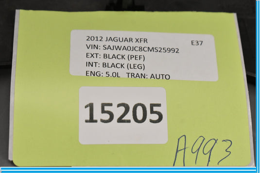 09-15 Jaguar XF XFR Rear Right Passenger Side Door Cover Molding Trim Oem