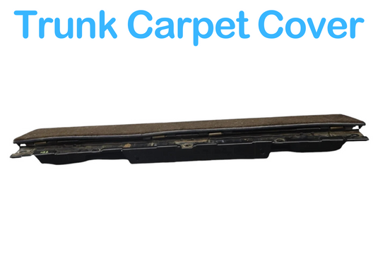 10-12 LR Range Rover HSE L322 Rear Trunk Tailgate Trim Carpet Cover Black OEM