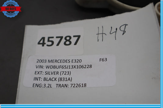 03-09 MERCEDES W211 E320 E350 Rear Left Driver Side Window Regulator Motor Oem
