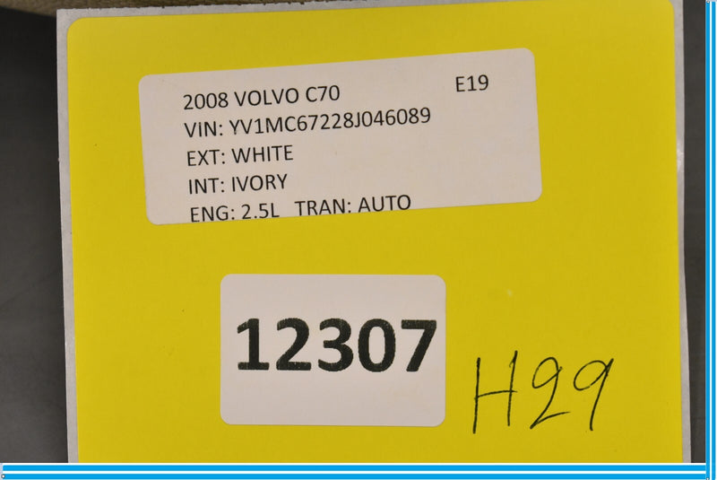 Load image into Gallery viewer, 06-13 Volvo C70 Rear Left Driver Side Head Rest Headrest Oem
