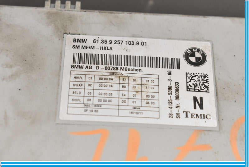 Load image into Gallery viewer, 12-18 BMW 650i 640i F12 Front Left Side Seat Memory Control Module Oem
