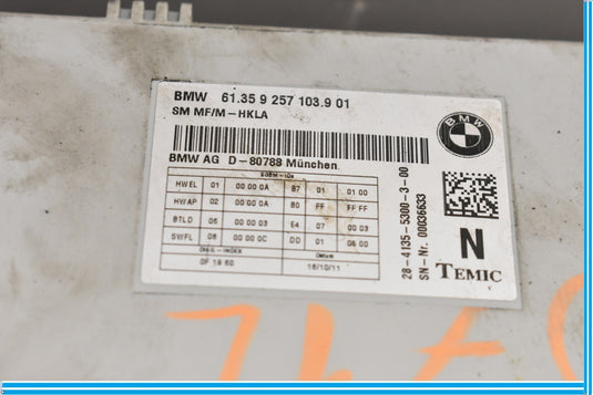 12-18 BMW 650i 640i F12 Front Left Side Seat Memory Control Module Oem
