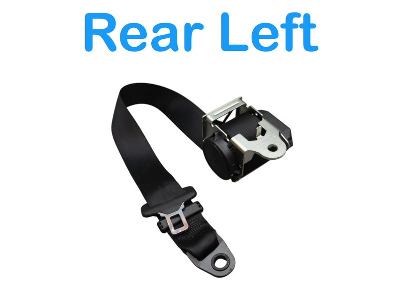 Load image into Gallery viewer, 14-17 Maserati Ghibli Rear Left Driver Side Seatbelt Seat Belt Retractor Oem
