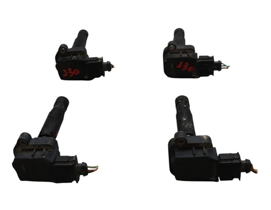 12-14 Mercedes W204 C250 Engine Ignition Coil Spark Plug Set of 4 0001594842 Oem