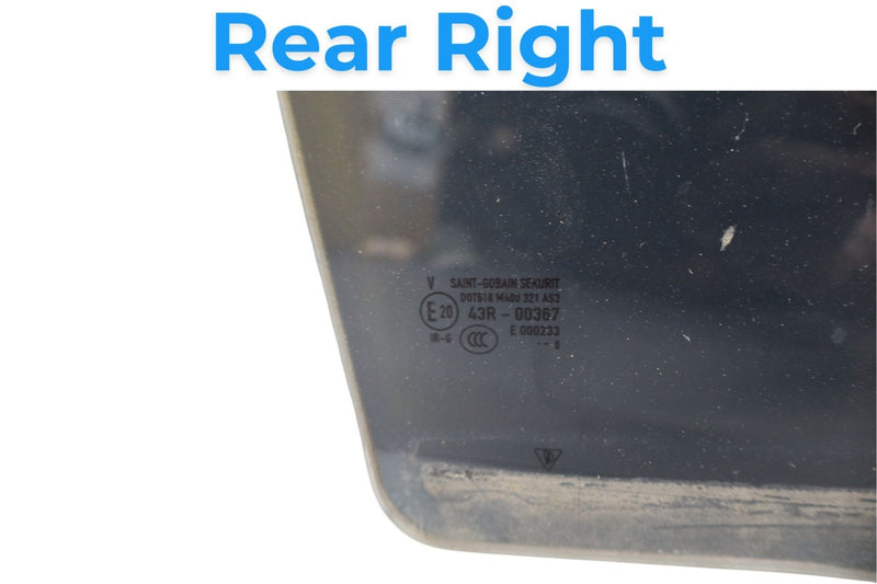 Load image into Gallery viewer, 11-18 Porsche Cayenne Turbo 958 Rear Right Passenger Side Door Window Glass Oem
