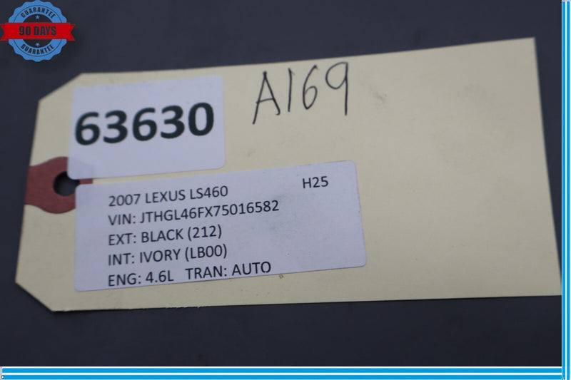 Load image into Gallery viewer, 07-09 Lexus LS460 XF40 Rear Left Driver Side Bumper Tow Hook Cover Oem
