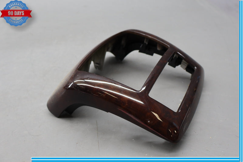 Load image into Gallery viewer, 07-13 Mercedes W221 S550 S600 Center Console Rear AC Control Trim Bezel Wood Oem
