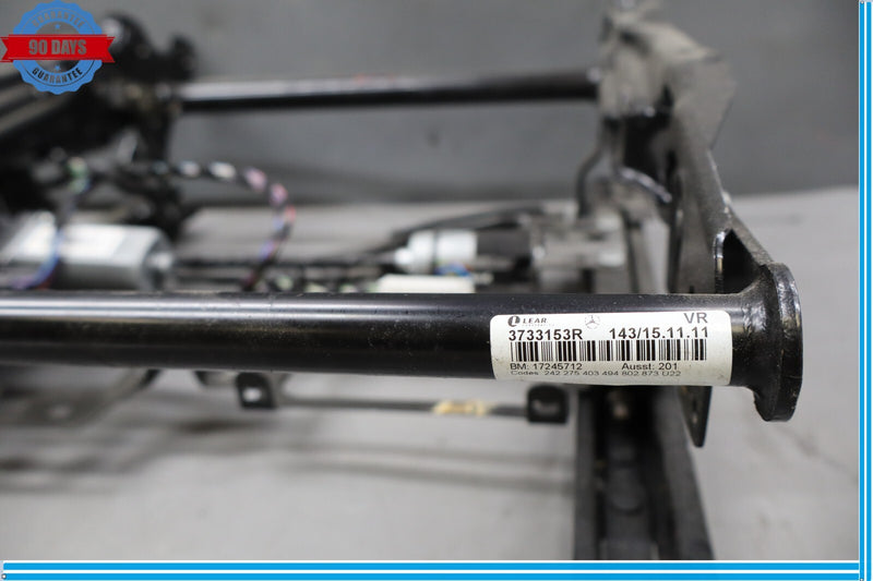 Load image into Gallery viewer, 05-20 Mercedes R172 SL400 SLK350 Right Side Lower Seat Track Rail Frame Oem
