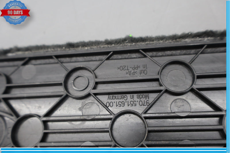 Load image into Gallery viewer, 10-16 Porsche Panamera 970 Rear Trunk Back Panel Cover Black 97055165100 Oem
