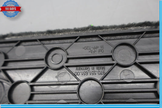 10-16 Porsche Panamera 970 Rear Trunk Back Panel Cover Black 97055165100 Oem