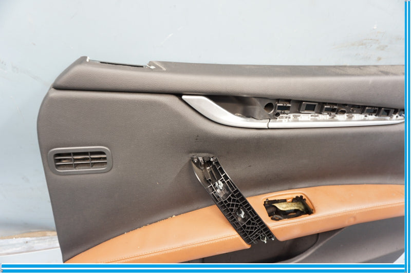 Load image into Gallery viewer, 14-22 Maserati Ghibli Front Right Passenger Side Interior Door Panel Oem
