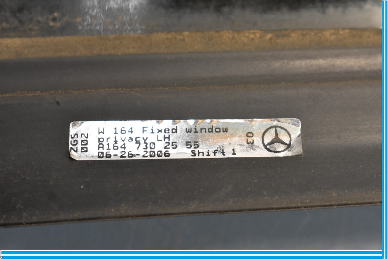 Load image into Gallery viewer, 06-11 Mercedes S550 ML500 ML63 AMG Rear Left Driver Quarter Window Glass Oem
