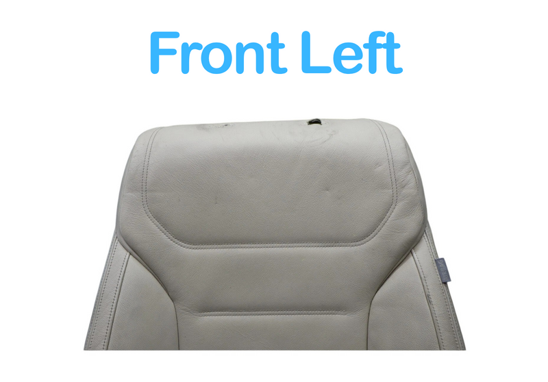 Load image into Gallery viewer, 11-17 Volkswagen Touareg Front Left Driver Side Upper Seat Cover Cushion Oem
