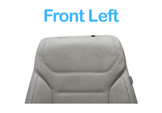 11-17 Volkswagen Touareg Front Left Driver Side Upper Seat Cover Cushion Oem