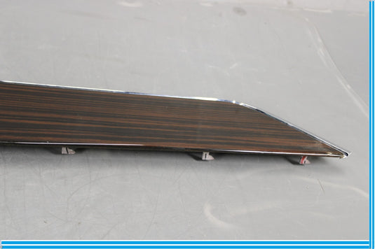 10-18 Jaguar XJ XJL Rear Left Driver Side Door Interior Molding Wood Oem