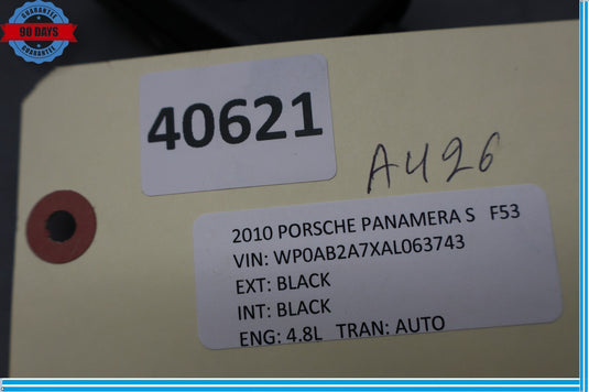 10-16 Porsche Panamera Rear Left Driver Side Seat Belt Seatbelt Buckle Oem