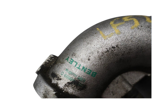 03-12 Bentley Continental GTC GT Left Side Turbocharger Turbo Air Guide Pipe Oem